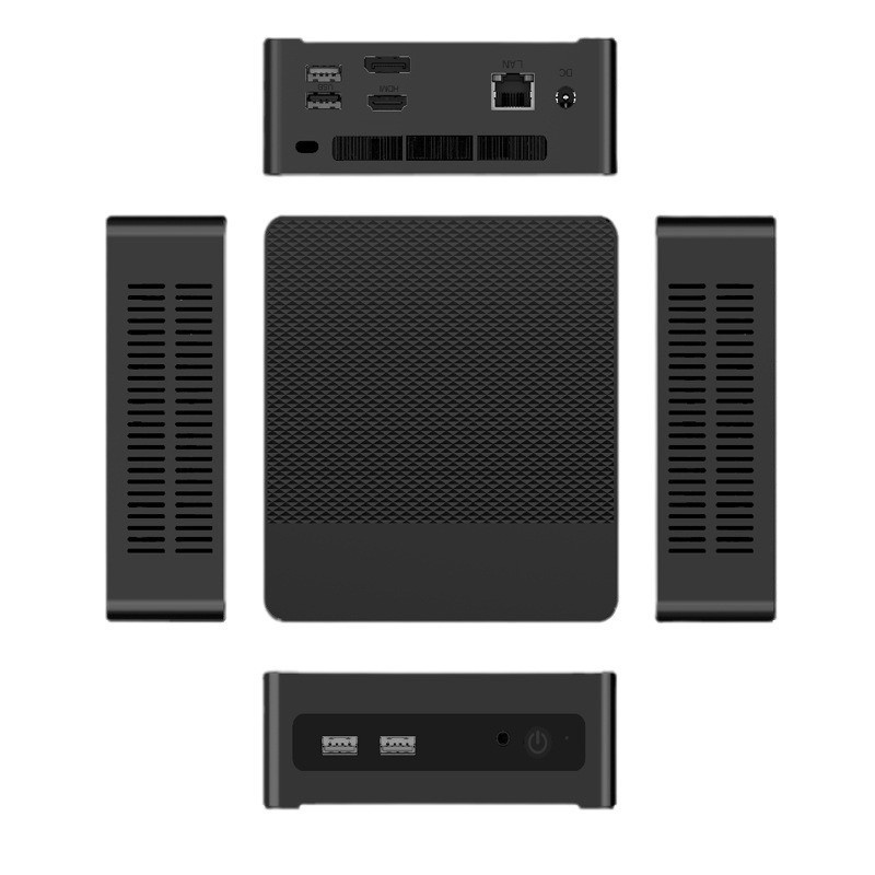 Home Office Of Microsoft - 12e generatie N100 mini-computer 4K thuisnetwerkpoort