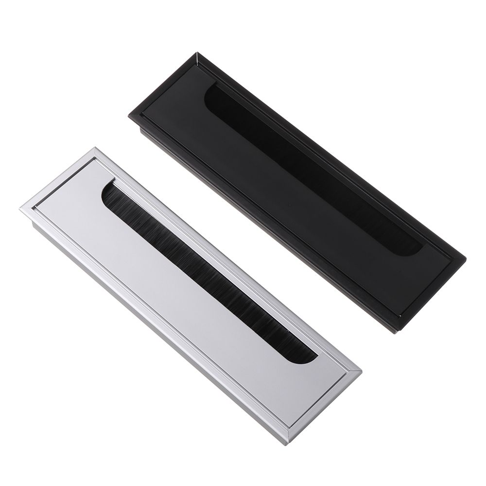 Home Office Desk Ideas - Aluminium Grommet Hole Cover Outlet Poort