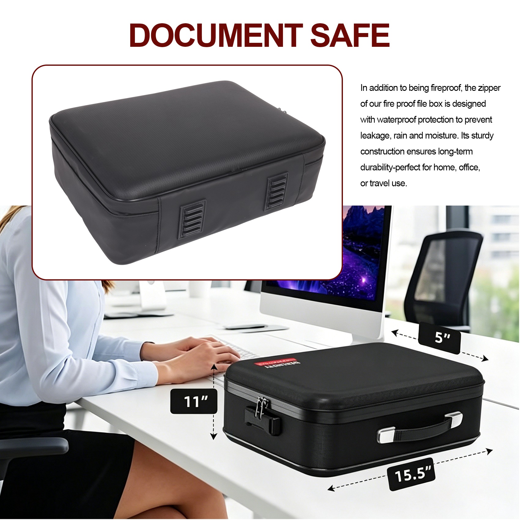 AB11 Brandwerende Documentenop - Home Office For Passport recensie en prijs