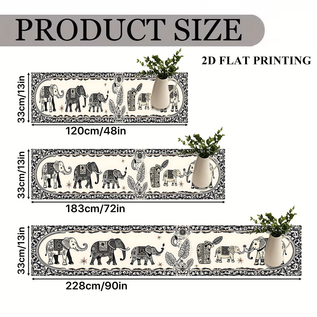 1pc 2D platte Indiase olifant  - Home Office News recensie en prijs