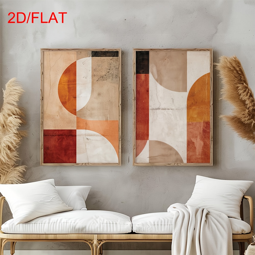 2D/platte 2-delige geometrisch - Home Office Japandi recensie en prijs