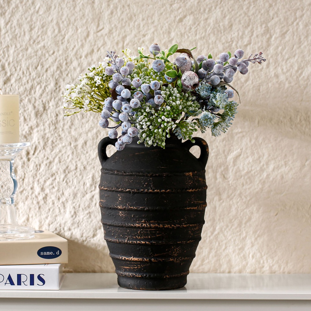 Amphora keramische vaas gedroo - Home Office Japandi recensie en prijs