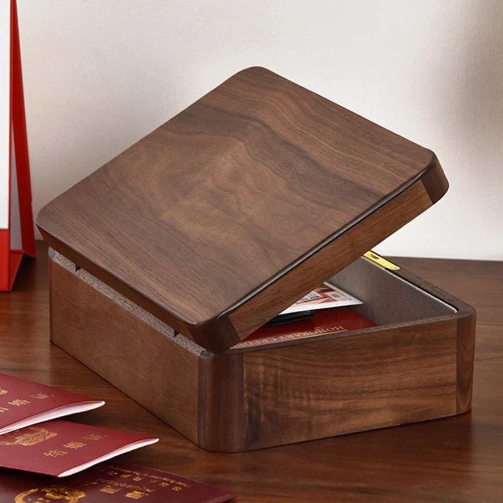 Grote, stevige houten opbergdo - Home Office For Passport recensie en prijs