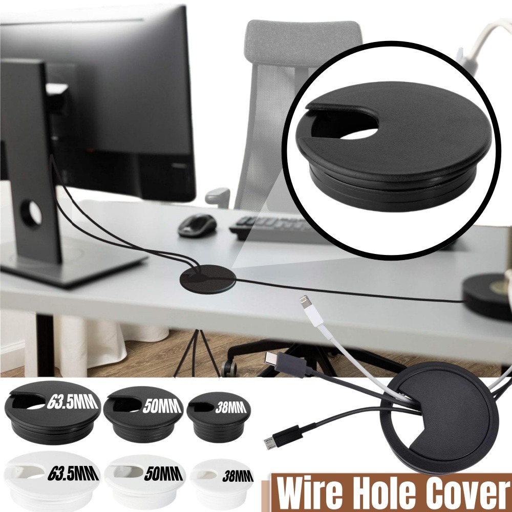 Plastic Draad Gat Cover 1.5/2/ - Home Office Desk Ideas recensie en prijs