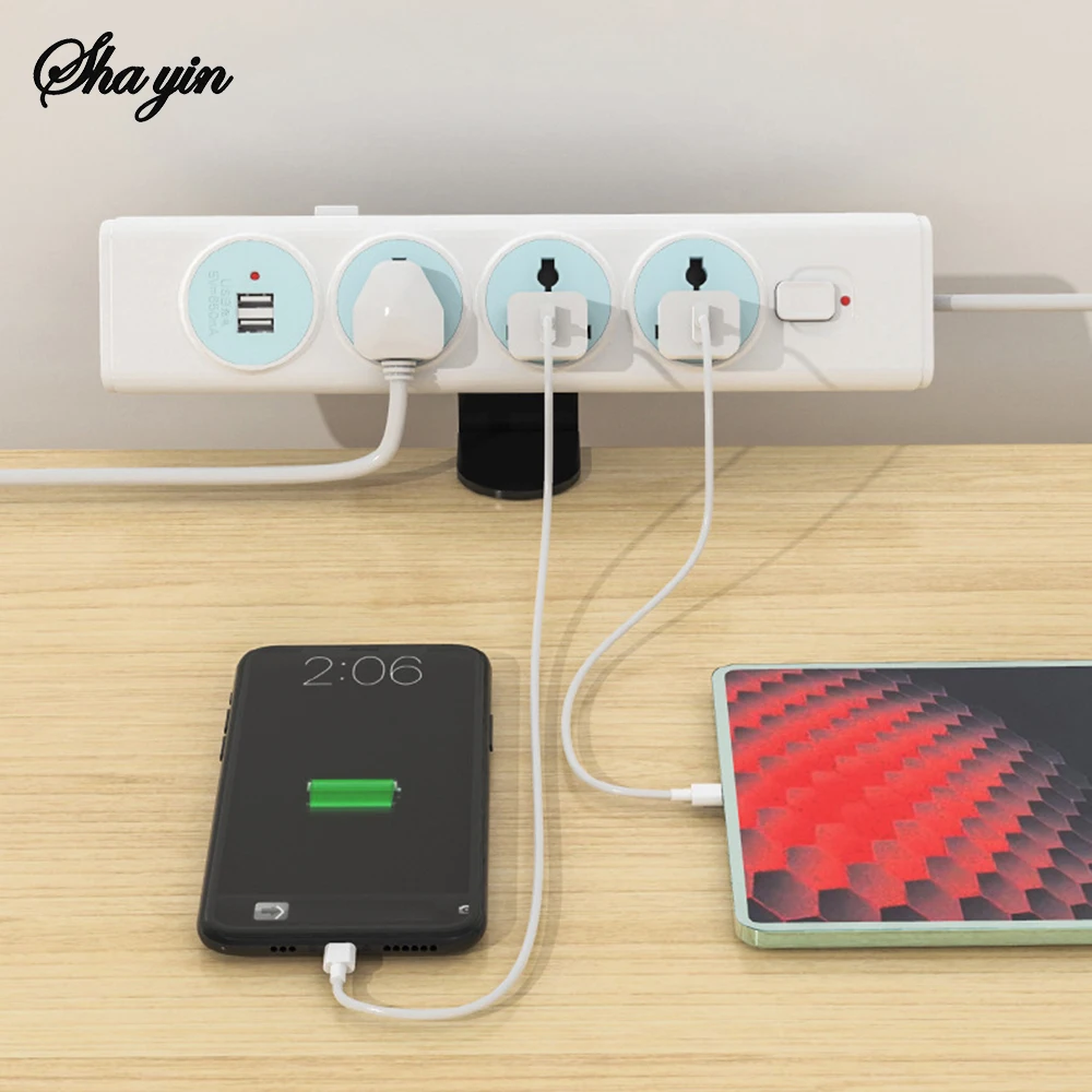 Houder voor stekkerdoos onder  - Power Strip Desk recensie en prijs