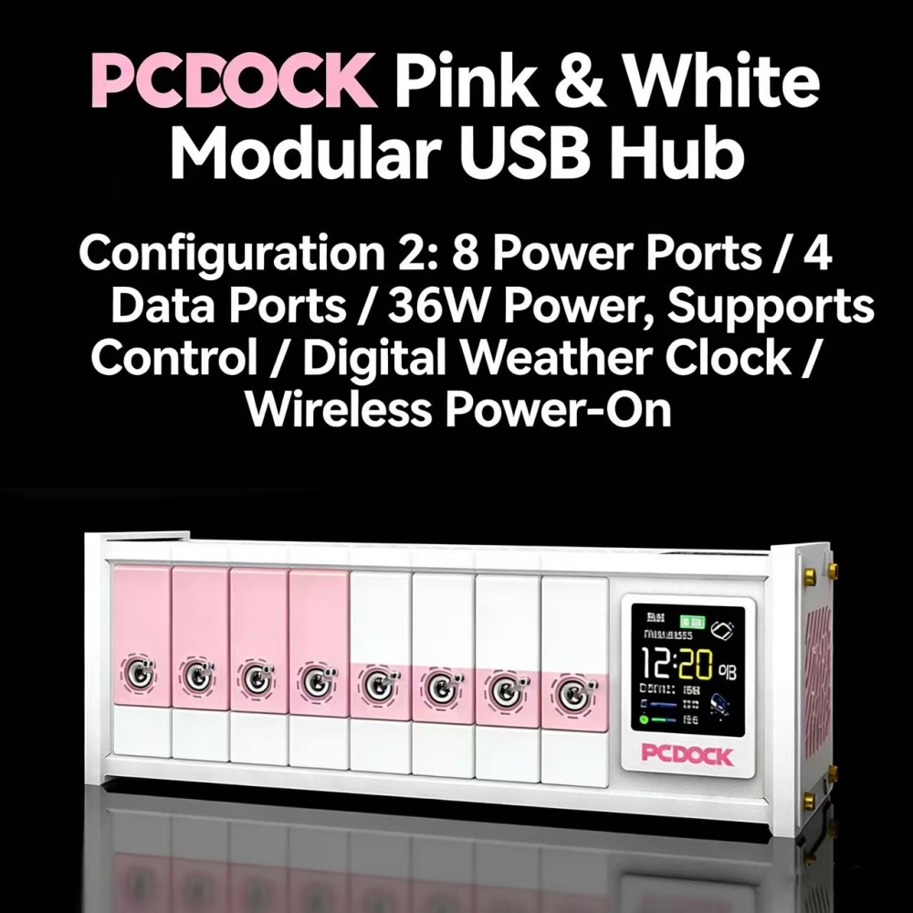 PCDOCK USB-desktop-stroomstrip - Power Strip Desk recensie en prijs