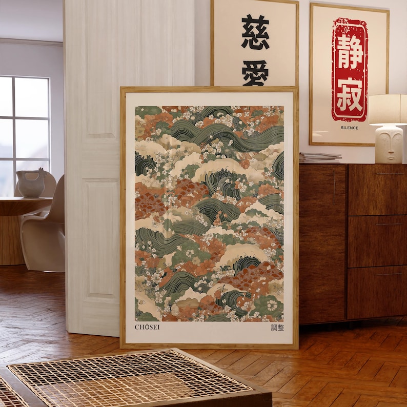 2 stuks Japandi Zen canvas kun - Home Office Japandi recensie en prijs
