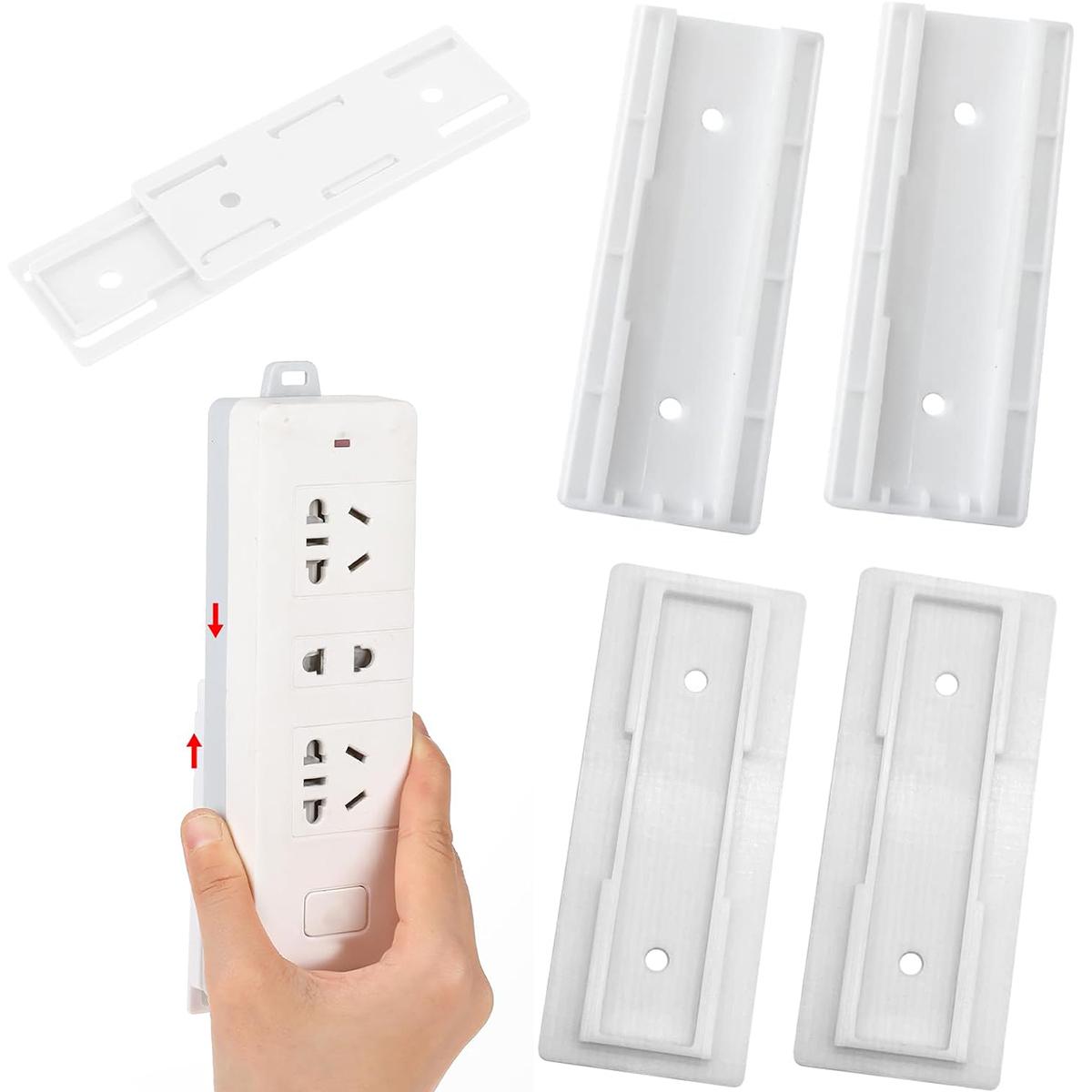 2/4 stuks stekkerdooshouder zo - Power Strip Desk recensie en prijs