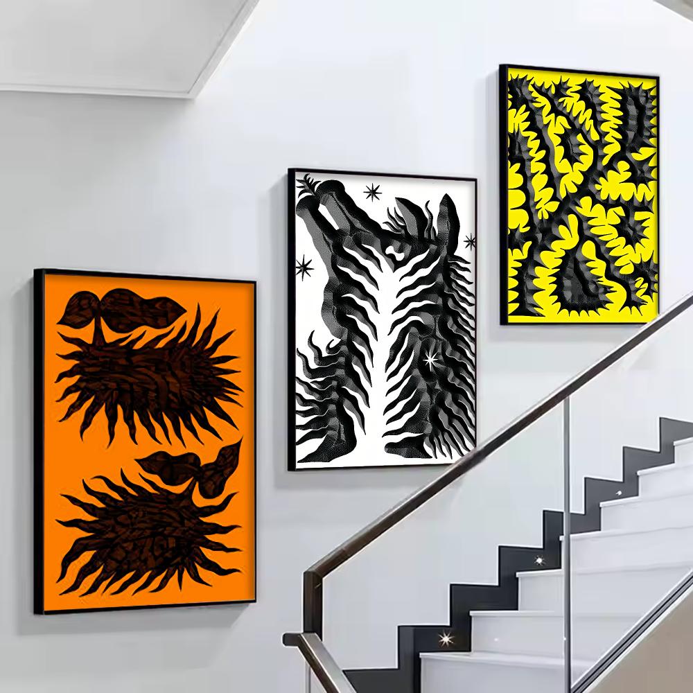 Celestin Krier schilderij in J - Home Office Japandi recensie en prijs